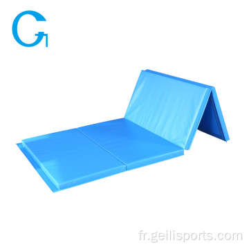 Tapis d&#39;exercice de gymnastique pliant de haute qualité